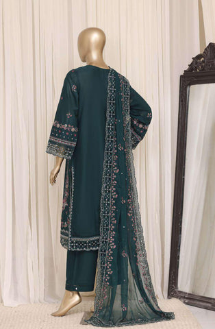 Sadabahar Luxury Embroidered Cotton Stitched 3 Piece Suit D-10