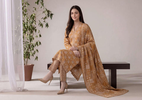 SEFA by Tawakkal Fabrics | 3 Piece Unstitched Rotary Printed Lawn Suit D-5