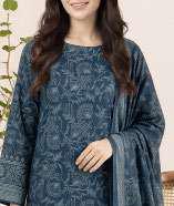 VS Textiles Pashmina Dhanak Printed Unstitched 3 Piece Suit D-9
