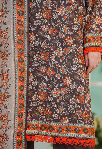 VS DAMAN Exclusive Printed Lawn Unstitched 3 Piece Suit D-15