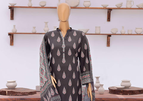 Platinum Jaipuri Prints by HZ Textiles | Digital Printed Lawn 3 Piece Unstitched Suit D-5