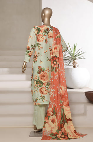 Printed Cambric Lawn Vol-01 By Sadabahar D-01
