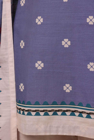 Sadabahar Printed Khaddar Stitched 3 Piece Suit D-11