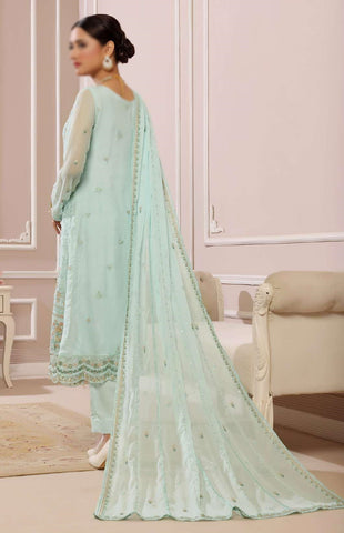 Fleur Luxury Embroidery Chiffon Coll25 By Soghat D-06