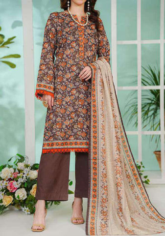 VS DAMAN Exclusive Printed Lawn Unstitched 3 Piece Suit D-15