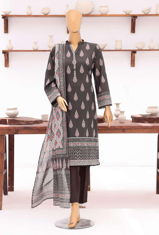 Platinum Jaipuri Prints by HZ Textiles | Digital Printed Lawn 3 Piece Unstitched Suit D-5