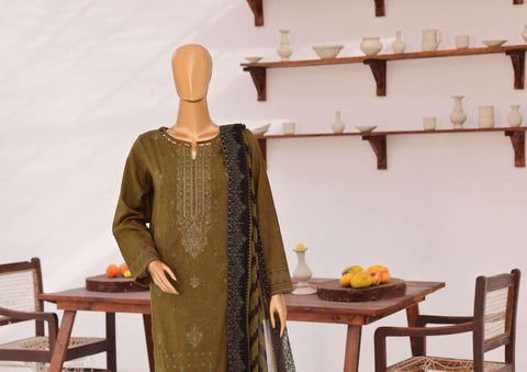 Venice by HZ Textiles | Premium Embroidered Cotton Lawn 3 Piece Unstitched Suit D-4