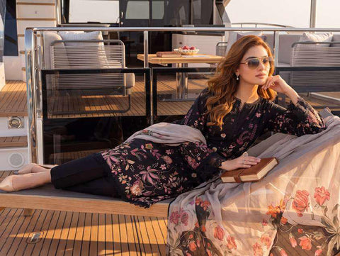 Colors by AlZohaib vol-2 | Digital Printed Lawn 3 Piece Unstitched Suit D-10