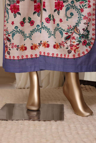 Sadabahar Printed Khaddar Stitched 3 Piece Suit D-11