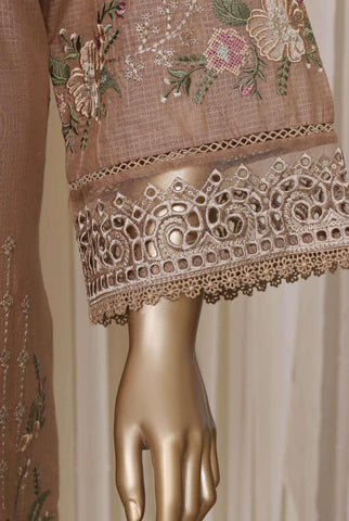 Sadabahar Luxury Embroidered Cotton Stitched 3 Piece Suit D-11