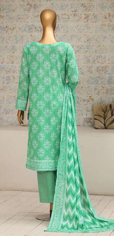 Nayab by HZ Textiles | Printed Lawn 3 Piece Unstitched Suit D-5