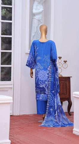 Winter Cut Dana | 3 Piece Semi-Stitched Embroidered Suit D-8