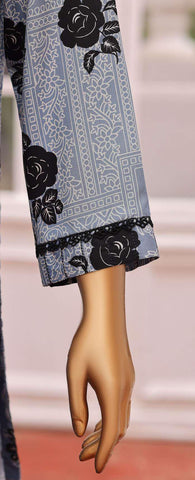 HZ Linen Wintery Printed Co-Ord Set D-7
