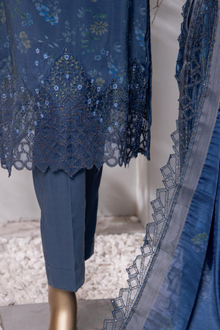 HZ Muse Luxury Raw Silk Embroidered Collection-02