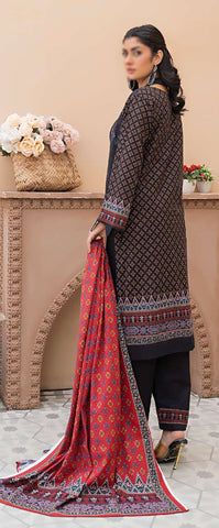 Aleeza Digital Fine Emb Khaddar Coll:24 By Sobia Waseem D-05