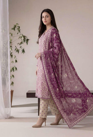 SEFA by Tawakkal Fabrics | 3 Piece Unstitched Rotary Printed Lawn Suit D-6