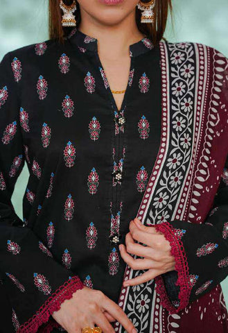 VS DAMAN Exclusive Printed Lawn Unstitched 3 Piece Suit D-17