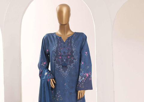 Sadabahar Printed Lawn Vol-12 | Printed Lawn 3 Piece Stitched Suit D-8