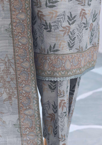 Co-Ords 3Pc Printed Khaddar Un-Stitched Coll By Hz-10