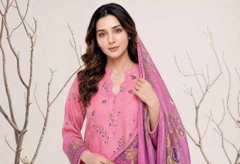 NAAZ by Tawakkal Fabrics | Digital Printed Lawn 3 Piece Unstitched Suit D-9