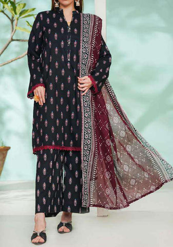 VS DAMAN Exclusive Printed Lawn Unstitched 3 Piece Suit D-17