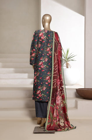 Printed Cambric Lawn Vol-01 By Sadabahar D-10