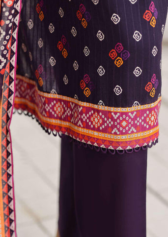 Nayab by HZ Textiles | Printed Lawn 3 Piece Unstitched Suit D-6