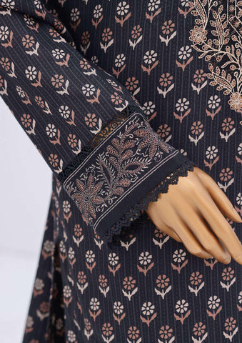 Premium Daily Wear by HZ Textiles | Embroidered Lawn 3 Piece Unstitched Suit D-8