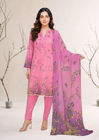 NAAZ by Tawakkal Fabrics | Digital Printed Lawn 3 Piece Unstitched Suit D-9
