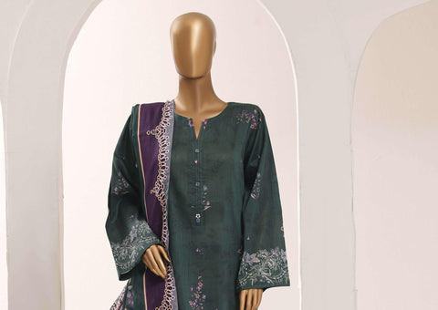 Sadabahar Printed Lawn Vol-12 | Printed Lawn 3 Piece Stitched Suit D-7