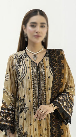 Iyana Un Stitched 3 pcs Embroidered Lawn Digital Print JH 914