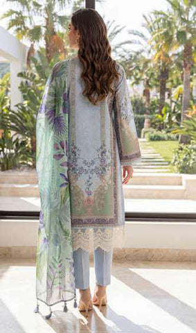 Colors by AlZohaib vol-2 | Digital Printed Lawn 3 Piece Unstitched Suit D-5