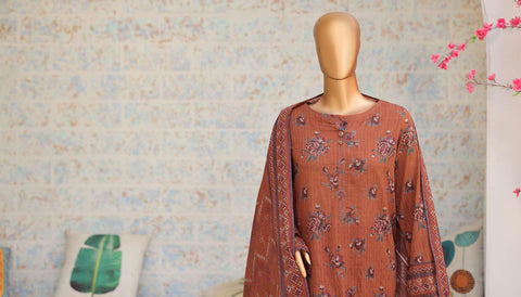 Nayab by HZ Textiles | Printed Lawn 3 Piece Unstitched Suit D-7