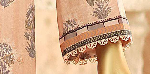 ASASA by HZ Textiles | Digital Printed Embroidered 3 Piece Unstitched Lawn Suit D-7