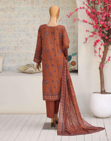 Nayab by HZ Textiles | Printed Lawn 3 Piece Unstitched Suit D-7