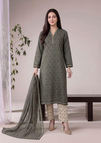 SEFA by Tawakkal Fabrics | 3 Piece Unstitched Rotary Printed Lawn Suit D-7
