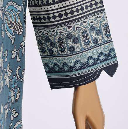 Platinum Jaipuri Prints by HZ Textiles | Digital Printed Lawn 3 Piece Unstitched Suit D-10