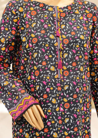 Summer Shades by HZ Textiles | Printed 3 Piece Unstitched Lawn Suit D-7