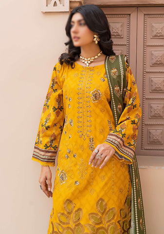 Aleeza Digital Fine Emb Khaddar Coll:24 By Sobia Waseem D-02