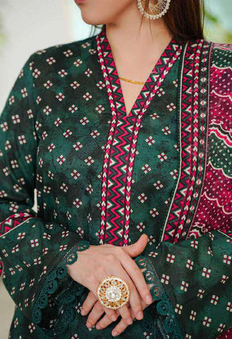 VS DAMAN Exclusive Printed Lawn Unstitched 3 Piece Suit D-19