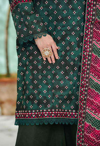 VS DAMAN Exclusive Printed Lawn Unstitched 3 Piece Suit D-19