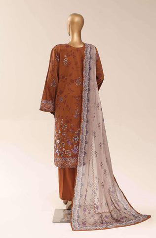 Sadabahar Printed Lawn Vol-12 | Printed Lawn 3 Piece Stitched Suit D-6