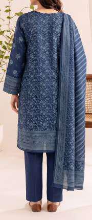 VS Textiles Pashmina Dhanak Printed Unstitched 3 Piece Suit D-2
