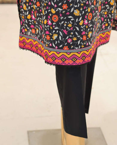 Summer Shades by HZ Textiles | Printed 3 Piece Unstitched Lawn Suit D-7