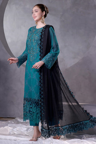 MANAAR LUXURY HANDWORK CHIFFON COLL BY SOGHAT D-09