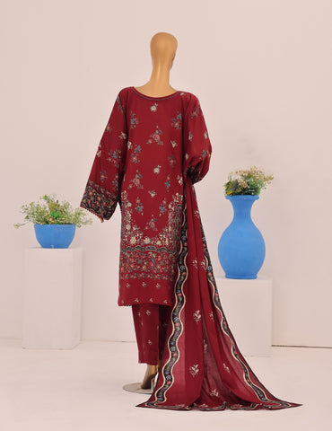 HZ LINEN WINTRY UNSTITCHED COLLECTION VOLUM-5  D-1