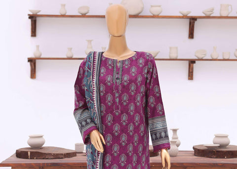 Platinum Jaipuri Prints by HZ Textiles | Digital Printed Lawn 3 Piece Unstitched Suit D-8