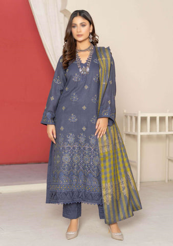 HAYMA SUPERIOR DHANAK MULTANI SHAWL D-07