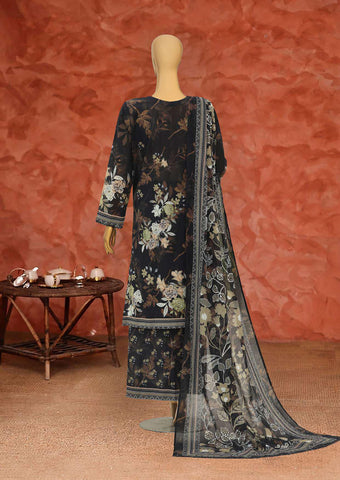 Elegant by HZ Textiles | Embroidered 3 Piece Unstitched Lawn Suit D-9