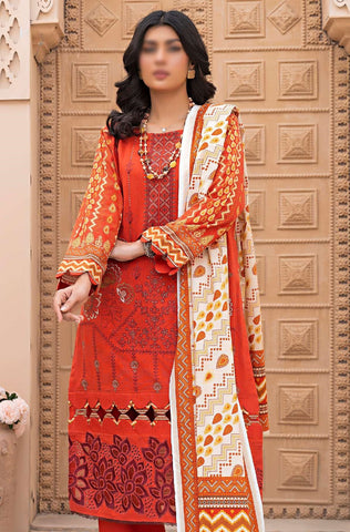 Aleeza Digital Fine Emb Khaddar Coll:24 By Sobia Waseem D-06